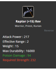 +15 Reb Mirage Dagger
