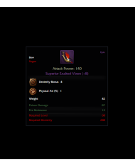 +8 Superior Exalted Vixen