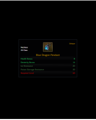 Blue Dragon Set