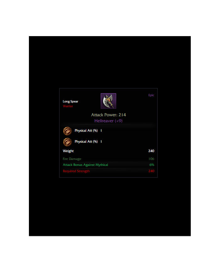 HellReaver +9