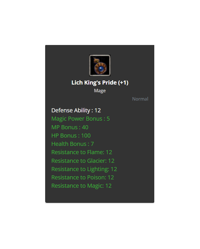 +1 Lich King Pride