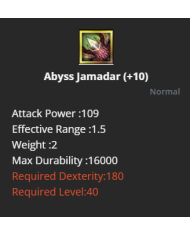 +10 Abys Jamadar