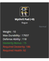 +8  MYTHRİL SET 
