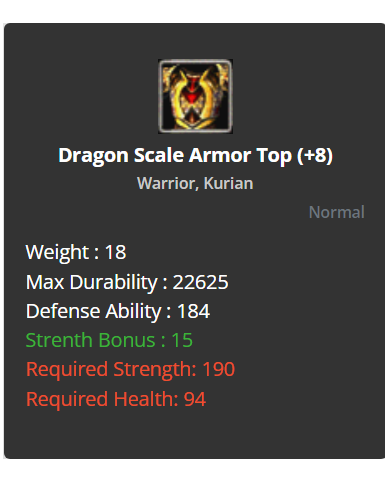 +8 NO REB DRAGON SET
