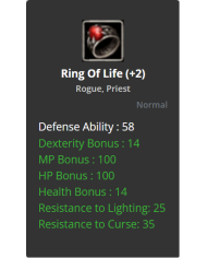 +1 Ring of Life