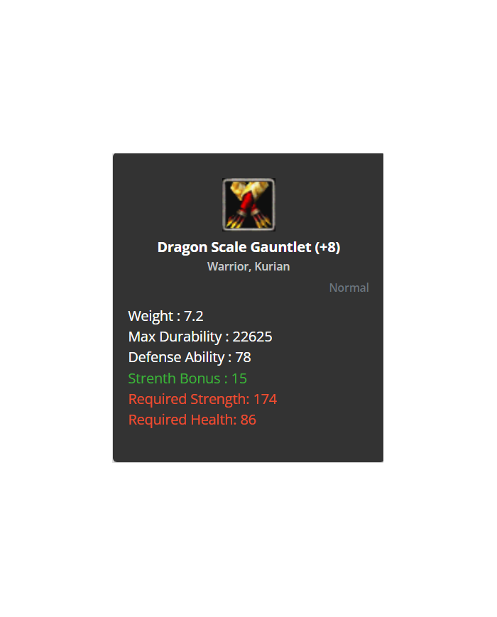 +8 Dragon Set