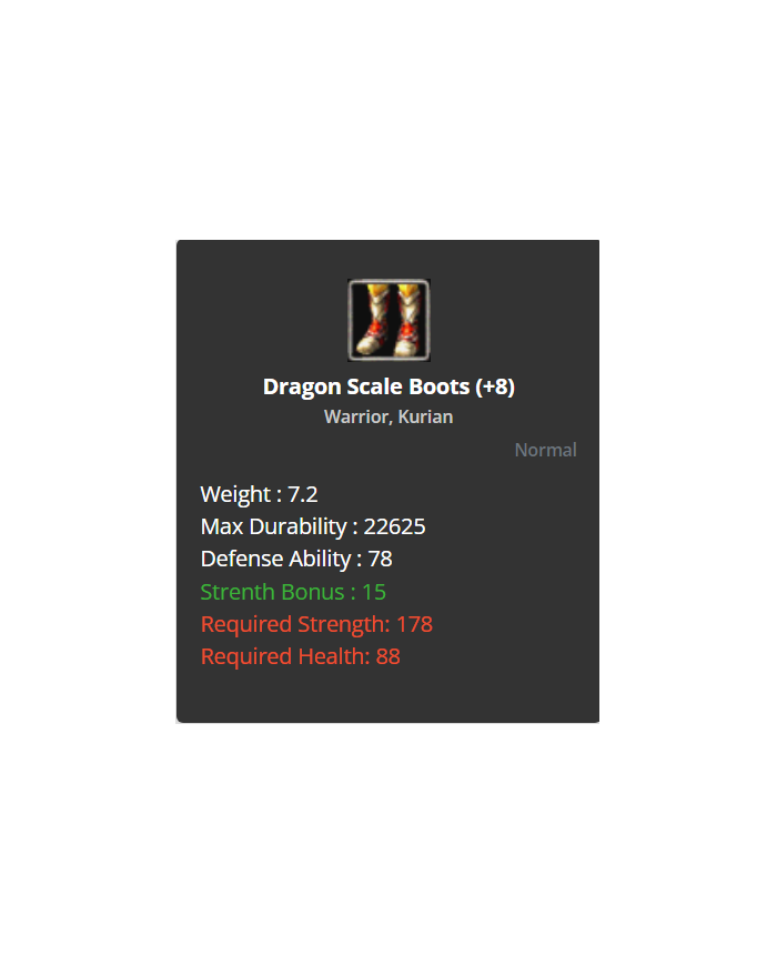 +8 Dragon Set