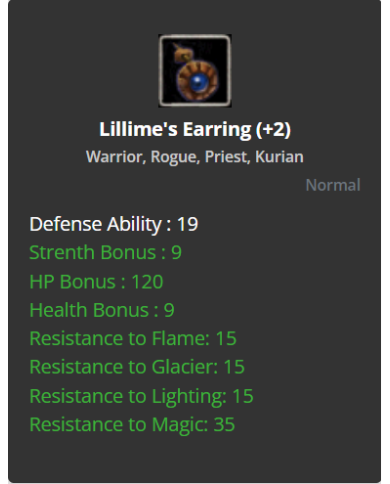 +2 Lillime Earring